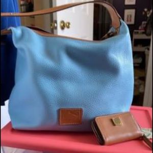 Gently Used handbag with coordinating wallet.